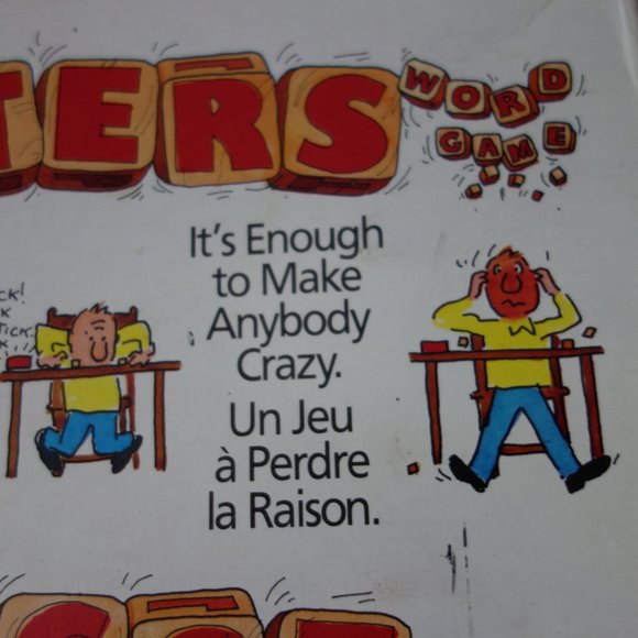 Vintage Milton Bradley Jitters Word Game - Picture 2 of 13